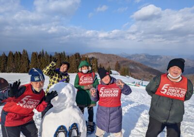 スノーシューイング（菊川）